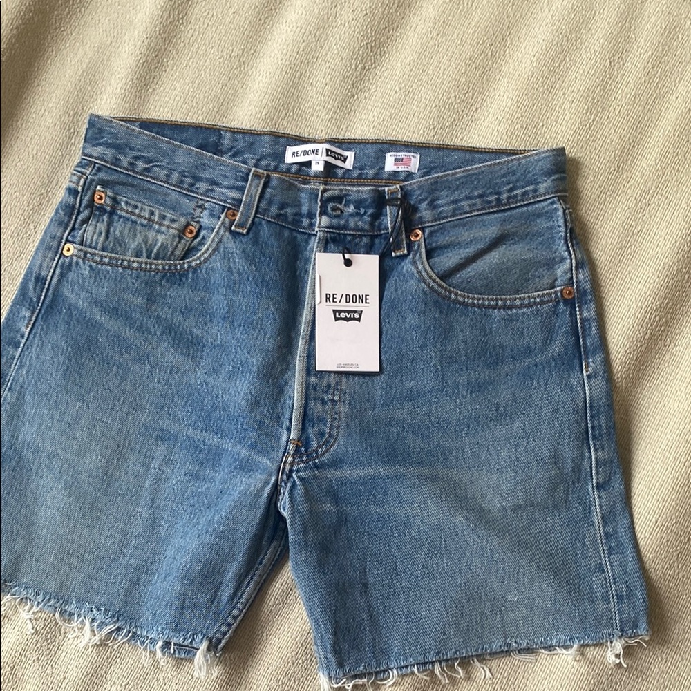 RE/DONE Vintage Denim Shorts